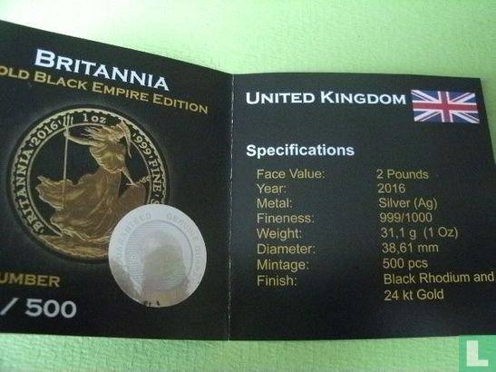Verenigd Koninkrijk 2 pounds 2016 (PROOF) - Afbeelding 3