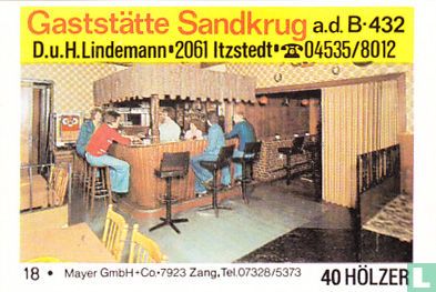Gaststätte Sandkrug - D. u. H. Lindemann