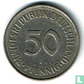 Allemagne 50 pfennig 1982 (F) - Image 2