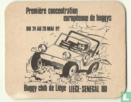 Loburg Liege-Senegal 1980 Buggy Club de Liege  - Image 2