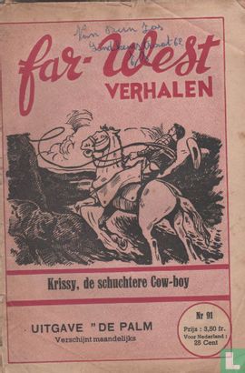 Krissy, de schuchtere cow-boy - Afbeelding 1