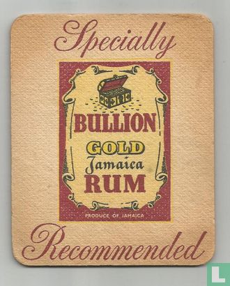 Bullion gold Jamaica rum