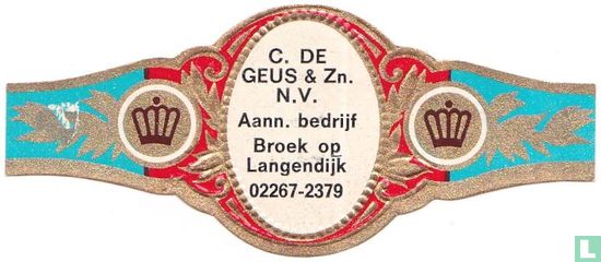 C. de Geus & Zn. N.V. Aann. bedrijf Broek op Langendijk 02267-2379 - Image 1