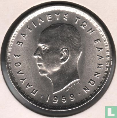 Greece 10 drachmai 1959 - Image 1