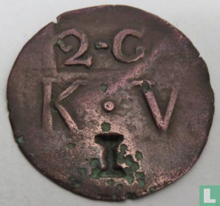1 cent 1824-1831 2e Gesticht Rijksgesticht Veenhuizen - Afbeelding 1