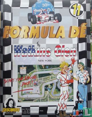 Formula de circuit No 13 Watkins Glen New York & Circuit No 12 Silverstone England - Afbeelding 1
