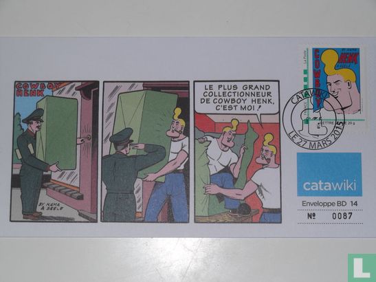 Enveloppe BD 14: Cowboy Henk - Image 1