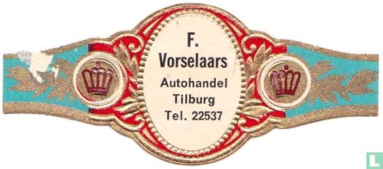 F. Vorselaars Autohandel Tilburg Tel. 22537 - Afbeelding 1