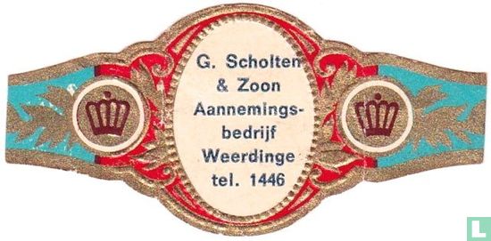 G. Scholten & Zoon Aannemingsbedrijf Weerdinge tel. 1446 - Afbeelding 1