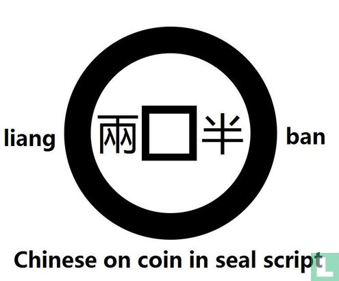 Chine 12 zhu 300-221 (Ban Liang, Royaume de Qin) - Image 3