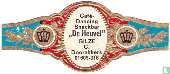 Café-Dancing Snackbar "De Heuvel" Gilze C. Doorakkers 01605-316 - Afbeelding 1