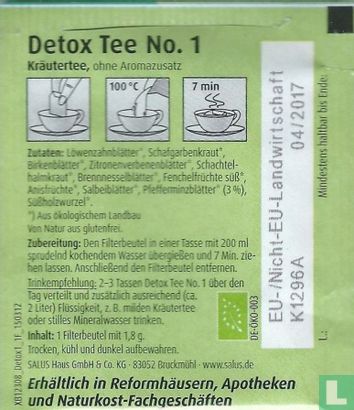 Detox Tee no 1 - Afbeelding 2
