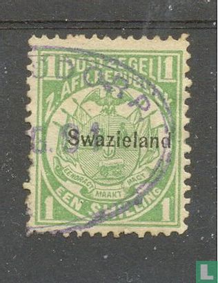 Stamps Transvaal with overprint