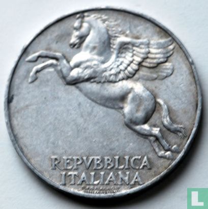Italy 10 lire 1946 - Image 2