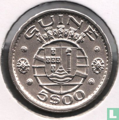 Guinée-Bissau 5 escudos 1973 - Image 2