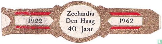 Zeelandia Den Haag 40 Jaar - 1922 - 1962 - Bild 1