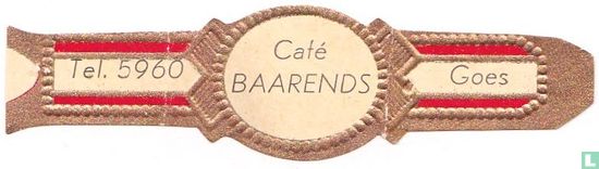 Café Baarends - Tel. 5960 - Goes - Image 1