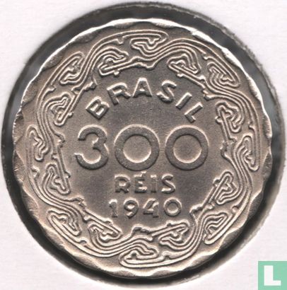 Brazilië 300 réis 1940 - Afbeelding 1