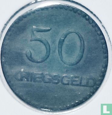 Kaiserslautern 50 pfennig 1917 (zink) - Afbeelding 2
