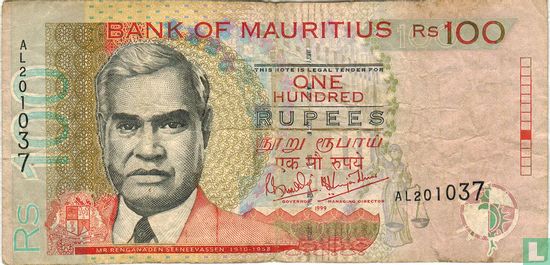 Mauritius 100 Roupies - Image 1