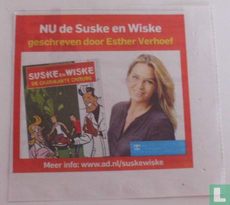 Nu de Suske en Wiske geschreven door Esther Verhoef