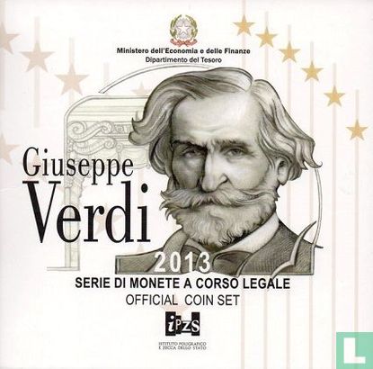 Italië jaarset 2013 "200th anniversary of the birth of Giuseppe Verdi" - Afbeelding 1