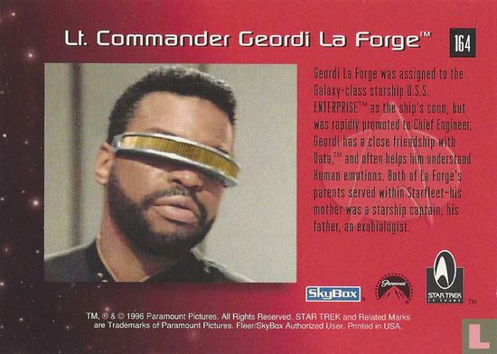 Lt. Commander Geordi La Forge - Image 2