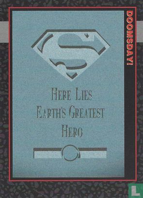 Doomsdat: The Death of Superman Trading Cards [Prototype] - Afbeelding 1
