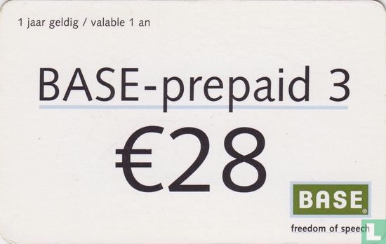 Base-prepaid 3 € 28 - Image 1