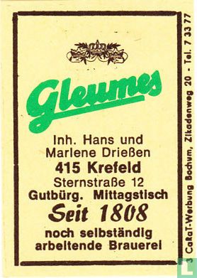 Gleumes - Hans und Mariene Driessen
