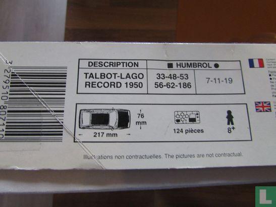 Talbot-Lago Record - Afbeelding 2