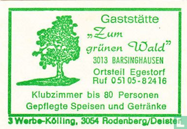 Gaststätte "Zum grünen Wald"