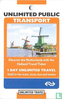 NS - Holland Travel Ticket - Unlimited Public Transport - Image 1
