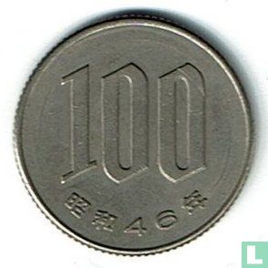 Japan 100 Yen 1971 (Jahr 46) - Bild 1