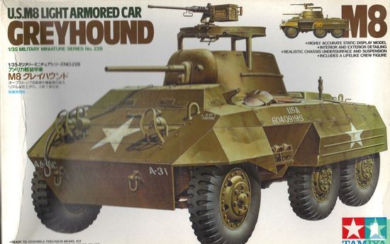 U.S.M8 Light Armored Car Greyhound - Afbeelding 1