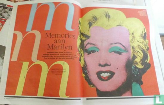 Memories aan Marilyn Monroe - Afbeelding 1
