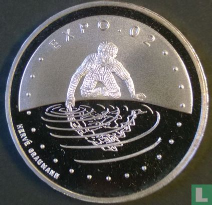 Switzerland 20 francs 2002 (PROOF) "Expo 2002" - Image 2