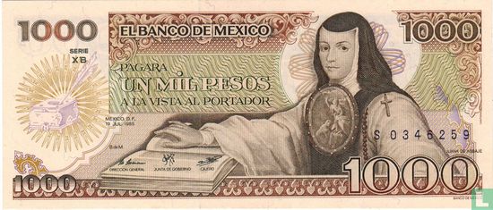Mexiko 1000 Pesos - Bild 1