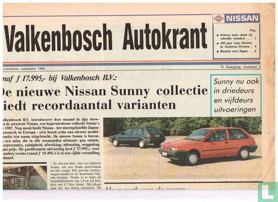 Nissan Valkenbosch krant