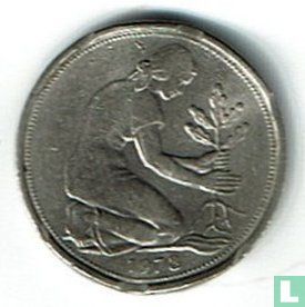 Duitsland 50 pfennig 1978 (F) - Afbeelding 1