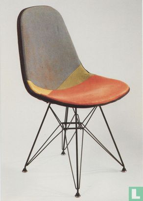 Chair, steel and textile, 1951 - Image 1
