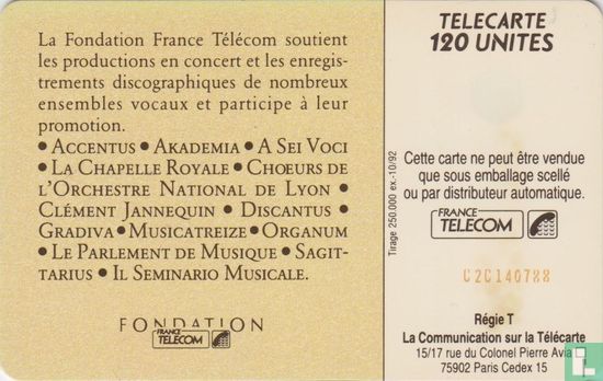 France Télécom Mécène de la musique vocale - Bild 2