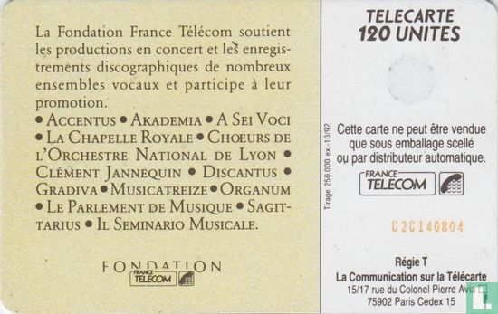 France Télécom Mécène de la musique vocale - Bild 2