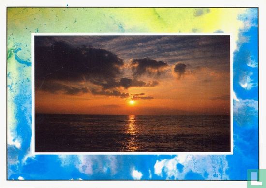 Zonsondergang op zee - Bild 1