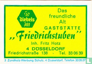 Gaststätte "Friedrichstuben" - Fritz Hotz