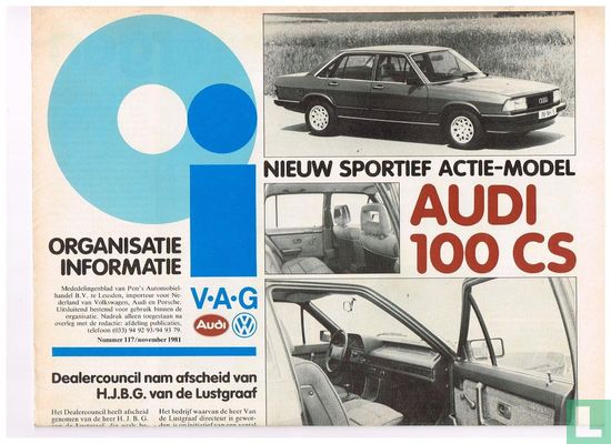 Volkswagen Audi organisatie informatie