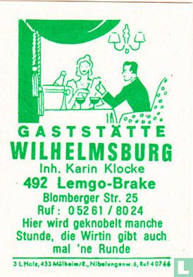 Gaststätte Wilhelmsburg - Karin Klocke