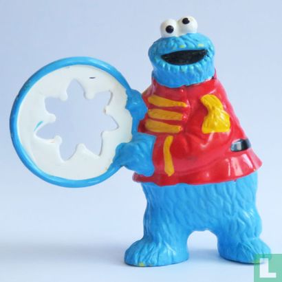 Cookie Monster as a lion tamer - Image 1