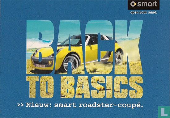 2467b - smart "Back To Basics >> Nieuw; smart roadster-coupé" - Bild 1