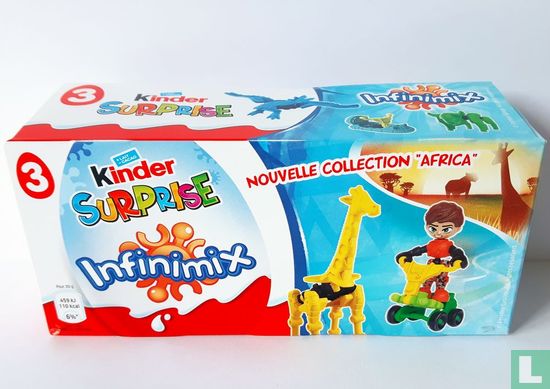 3-pack doosje Infinimix Africa - Afbeelding 1